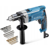 WIERTARKA UDAROWA DONGCHENG 1/2" MŁOT UDAROWY 710W MOCNA HIT + WIERTŁA