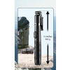 Statyw z uchwytem do telefonu selfie stick Q16SS z pilotem czarny
