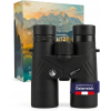 ZIRBITZ Atlas Lornetka HD, 10 x 42 Mocna i wodoodporna IPX7