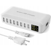 STACJA ŁADOWANIA USB Rsydmny 8 Portów z Wyświetlaczem Inteligentny LED