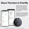 LOKALIZATOR GPS Reyke Smart Tag do Kluczy Bagażu Zgodny z Apple Find My