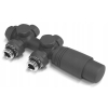Zawór Multiblock termostatyczny 50 mm czarny zestaw