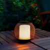 LAMPION SOLARNY OGRODOWY LED Zewnętrzny Świeca Efekt Migotania 2 szt