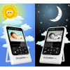 Niania elektroniczna Babysense V24R + Monitor Oddechu Babysense 7