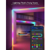 Inteligentna Taśma LED Govee RGBIC z Osłoną 3 m WiFi Alexa Google