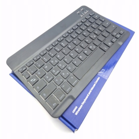 KLAWIATURA + MYSZ BLUETOOTH TECURS KB566 QWERTZ CICHA MAŁY ROZMIAR
