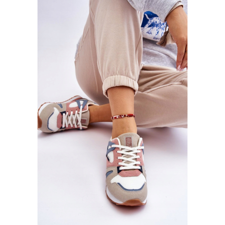 SNEAKERSY DAMSKIE MEMORY FOAM BIG STAR LL274951 37