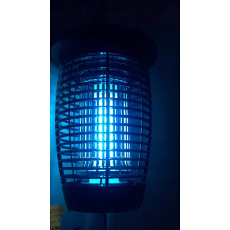 LAMPA NA KOMARY PALONE PUŁAPKA OWADOBÓJCZA UV ŚRODEK ODSTRASZAJĄCY LED PRO