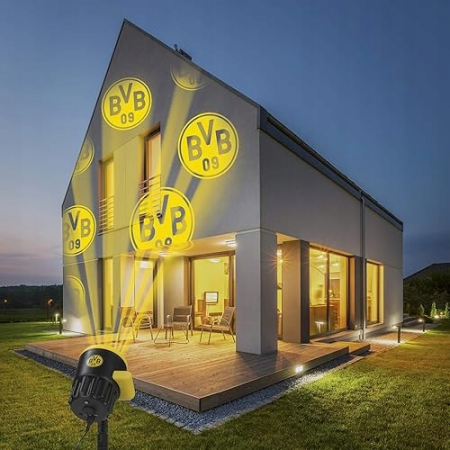 PROJEKTOR LOGO BORUSSIA DORTMUND BVB LED DLA FANÓW PIŁKI NOŻNEJ dla dzieci