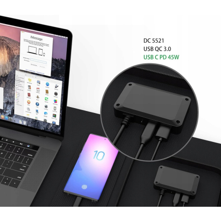 PANEL SOLARNY Elecaenta 120W USB-C PD 45W QC 3.0