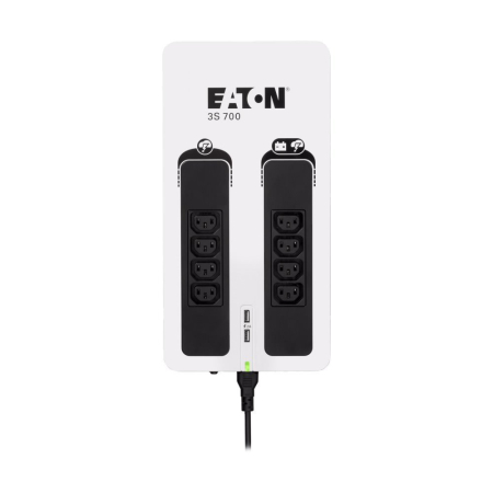 ZASILACZ AWARYJNY UPS Eaton 3S Gen2 700 VA 420 W 8x IEC 3x USB Ochrona