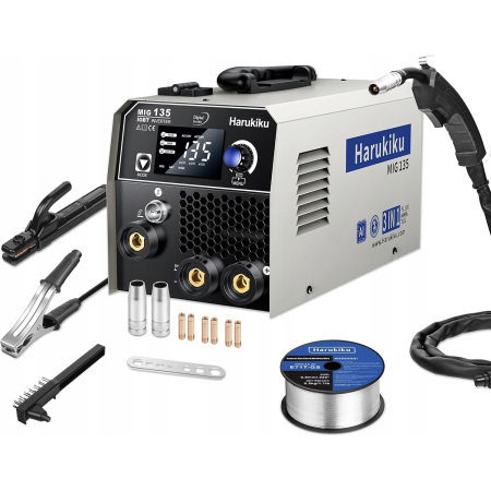 Spawarka Inwertorowa MIG MMA TIG 3w1 FLUX Bez Gazu AI 230V 3,5kg