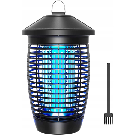 LAMPA NA KOMARY PALONE PUŁAPKA OWADOBÓJCZA UV ŚRODEK ODSTRASZAJĄCY LED PRO