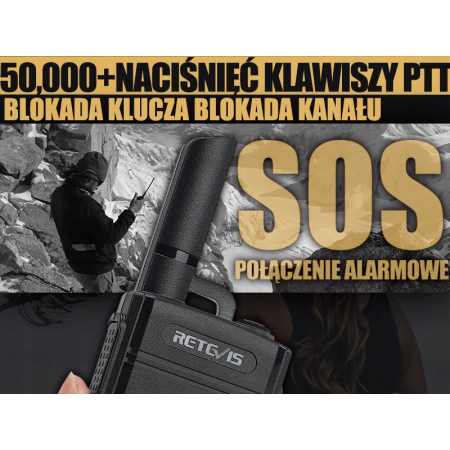 Krótkofalówki Retevis RB639 Zestaw 2szt