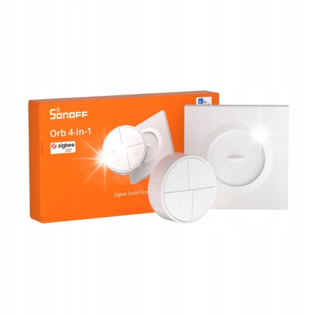 Przycisk Scen 4w1 Sonoff SNZB 01M Orb Bezprzewodowy ZigBee Home Assistant