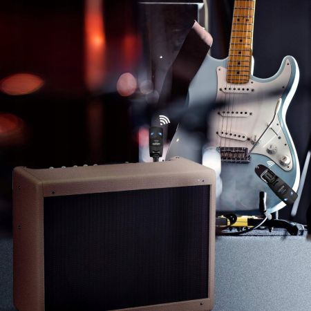 Gitarowy System Bezprzewodowy 2,4 GHz Odbiornik LEKATO WS80