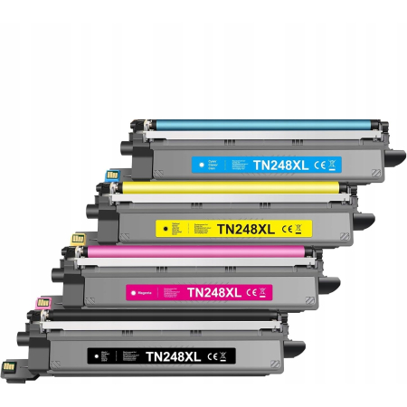 TONER TN248XL CMYK DO BROTHER L3220CW L3520CDW L3740CDW 4szt ZAMIENNIK