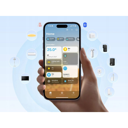 Switchbot Inteligentna Centralka Bramka Hub Mini Matter WiFI Bluetooth IR