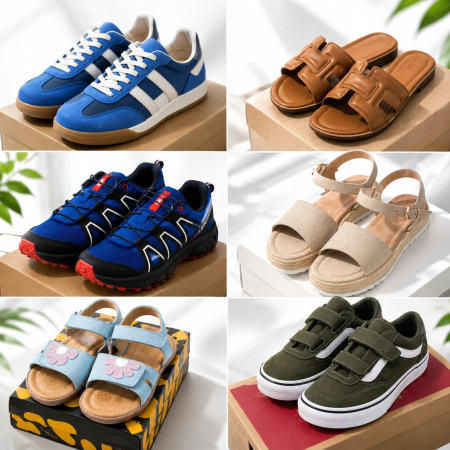 Pakiet Box obuwia sport casual A/B 10szt