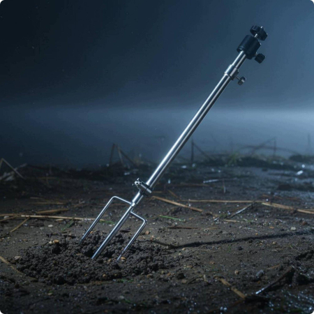 Uchwyt do lampy wędkarskiej Łatwy w montażu Regulowane światło wędkarskie