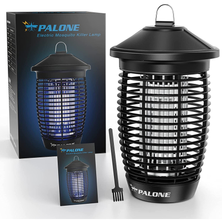 LAMPA NA KOMARY PALONE PUŁAPKA OWADOBÓJCZA UV ŚRODEK ODSTRASZAJĄCY LED PRO