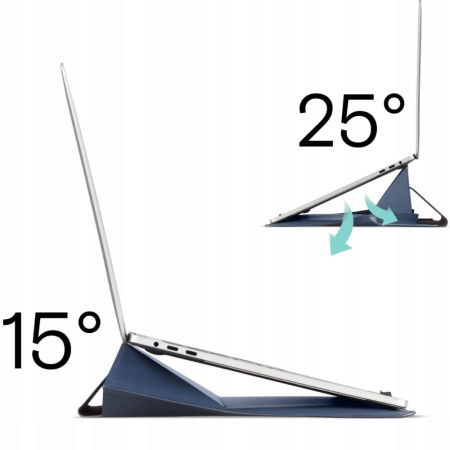 MOFT Etui i podstawka 3w1 na laptopa 15-16”, Beach white, ultracienkie
