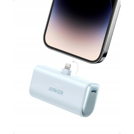 Anker 621 Power Bank Powerbank 5000 mAh ze złączem Lightning niebieski