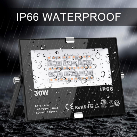 Reflektor Halogen LED RGB Bluetooth IP66 30W kolorowy biały ciepły ChangM