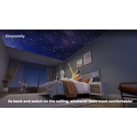 PROJEKTOR EINYOUMILY AC201 ANDROID SMART TV FULL HD